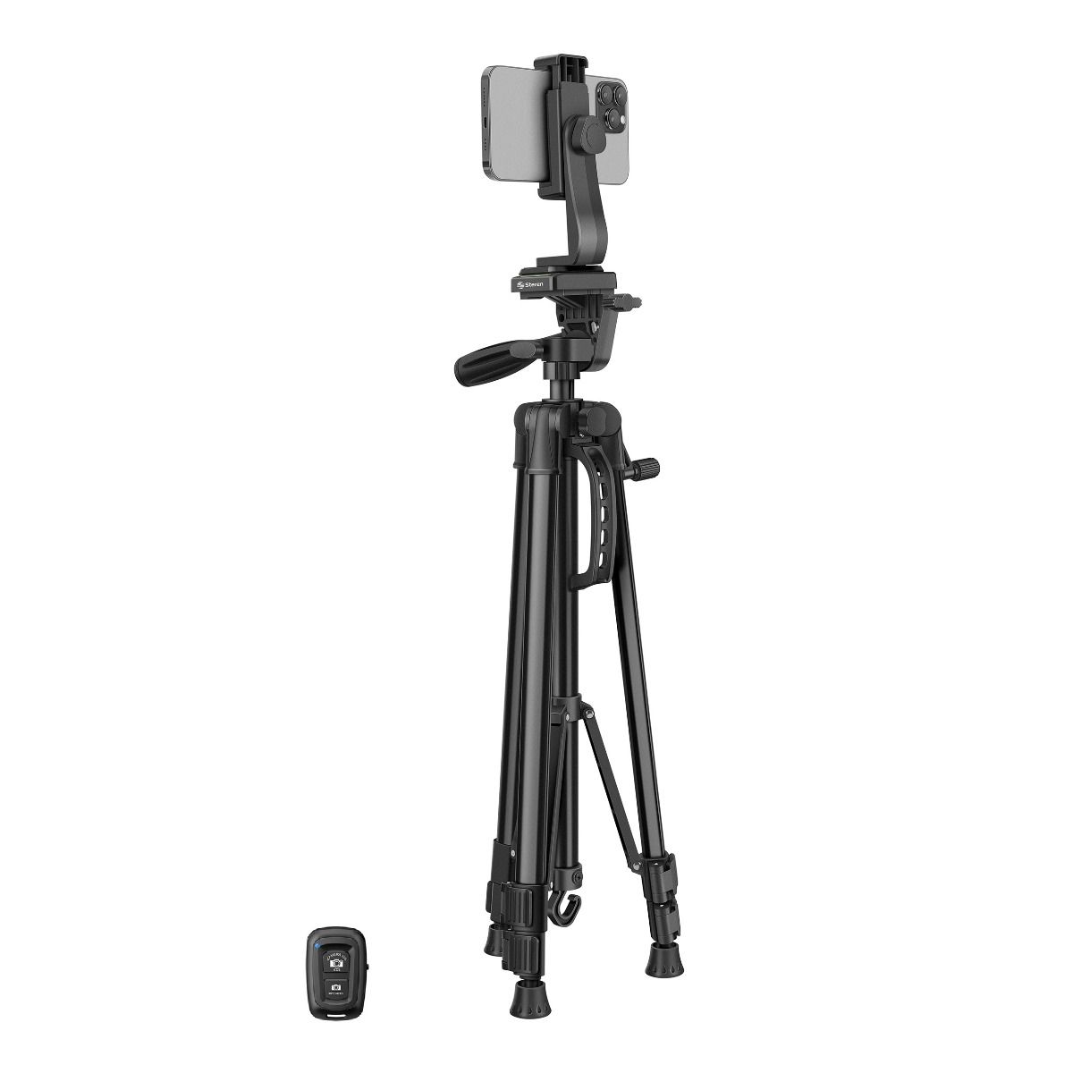 Happyaid Aluminum Tripod & Selfie Stick With Wireless Remote - 28" Extendable For Phones & Cameras