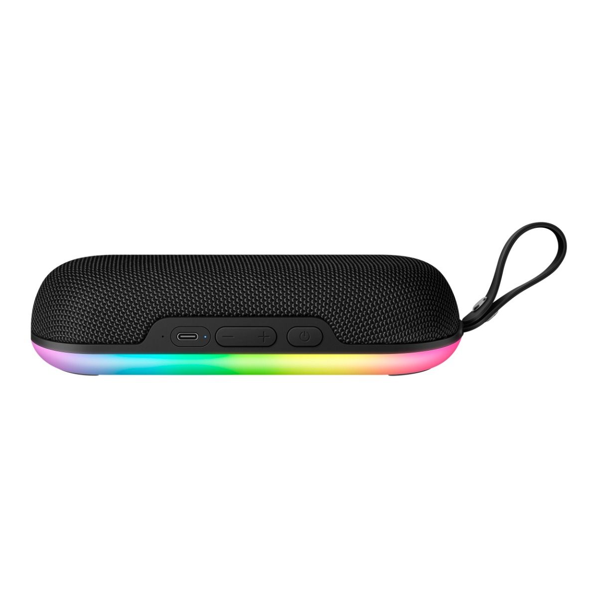 Parlante Bluetooth con iluminación neón LED