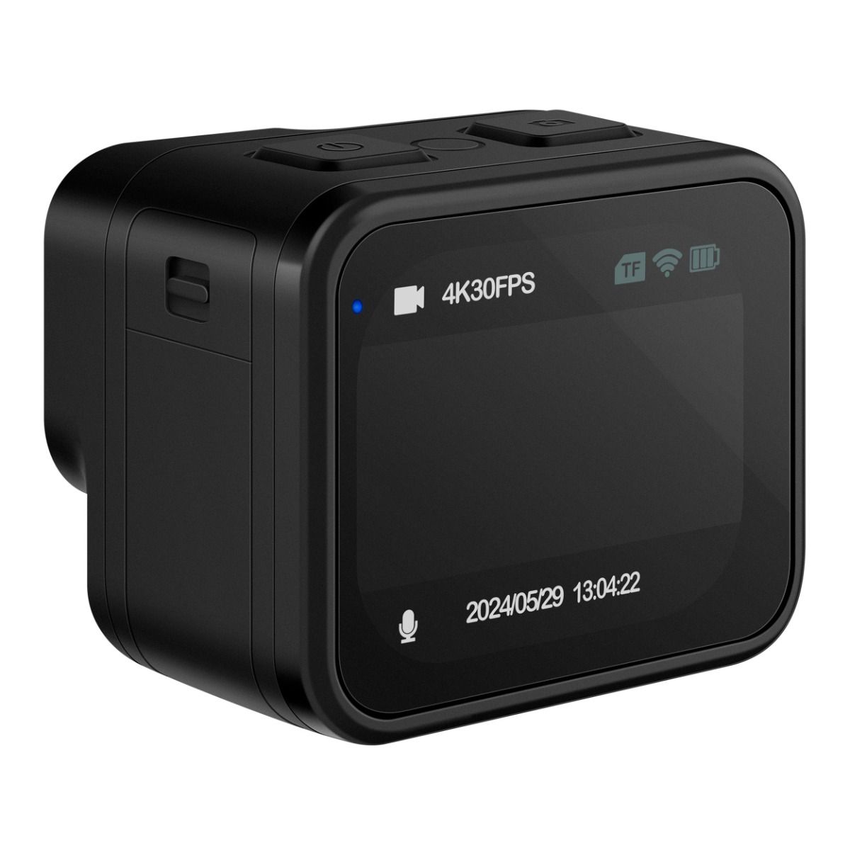 Cámara deportiva hermética sumergible 4K Wi-Fi* 30 FPS