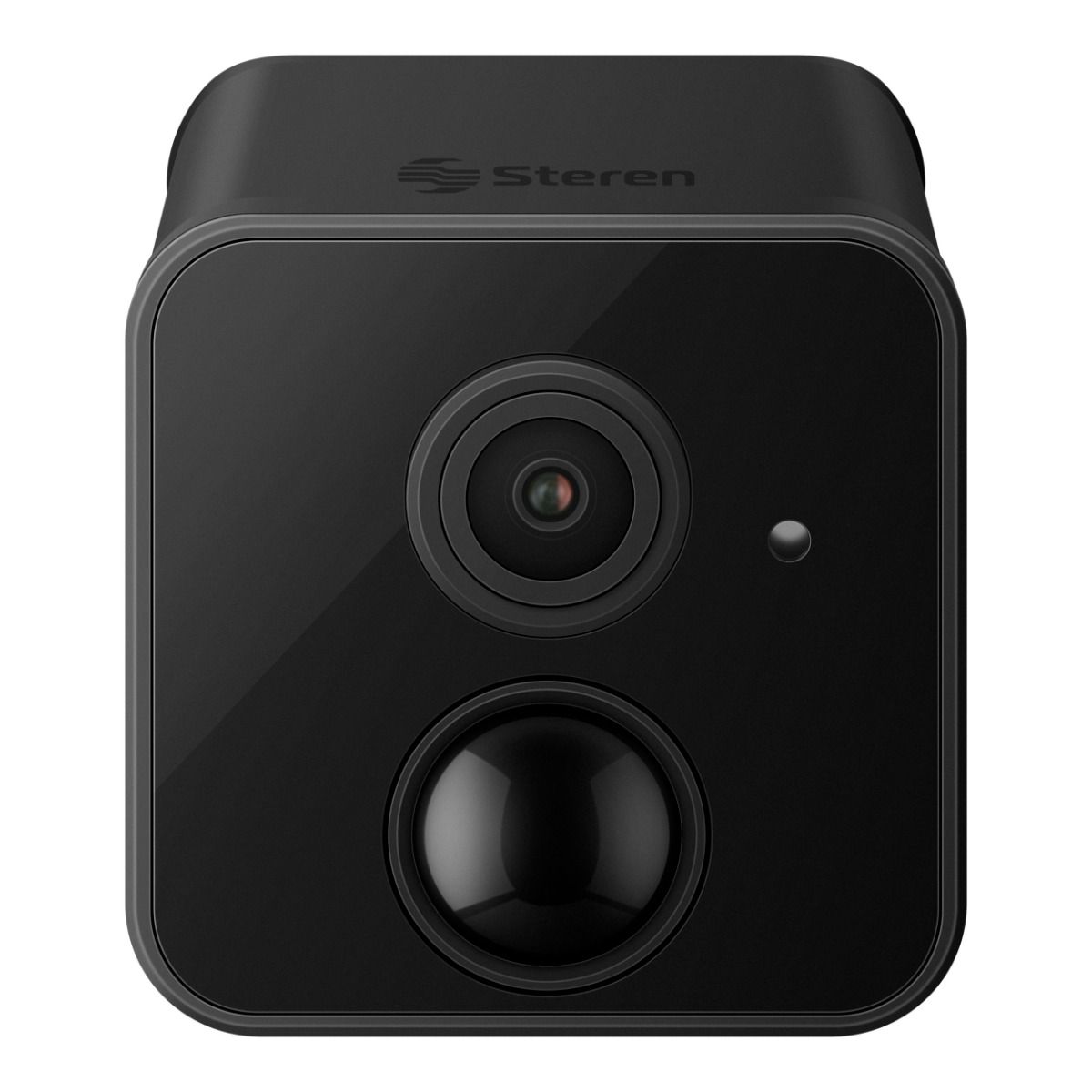 Mini cámara de seguridad Wi-Fi* 2 Mpx fija con batería recargable, compatible con asistentes de voz