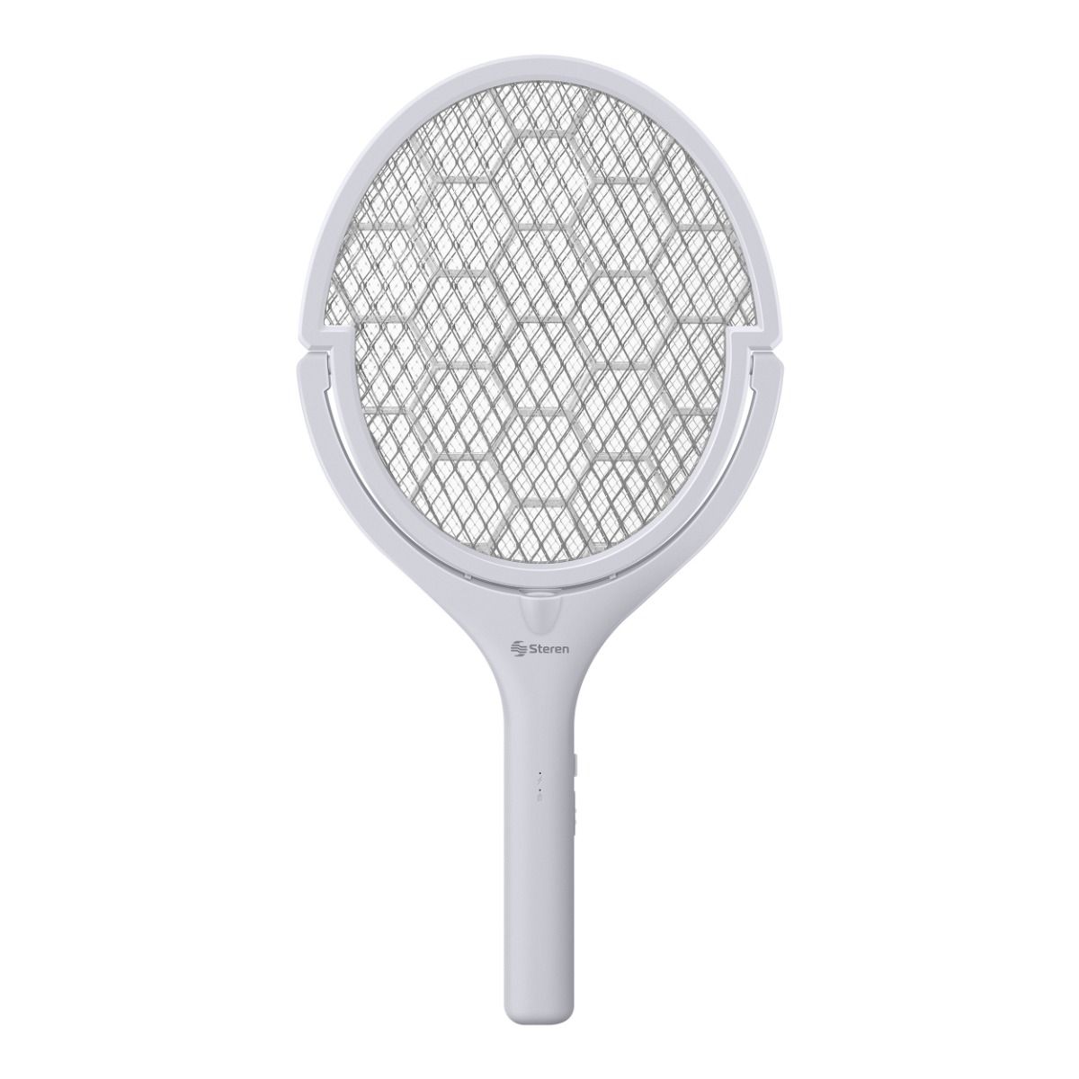 Raqueta electrónica exterminadora de insectos, con batería recargable