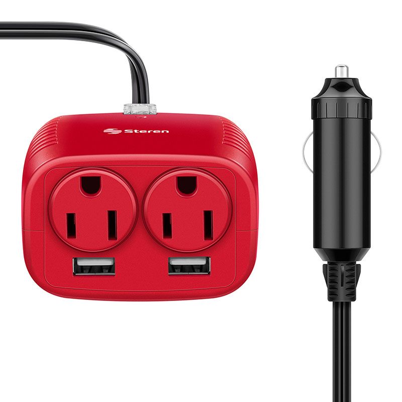 Inversor de corriente automotriz de 150 W (12 Vcc a 110 Vca)