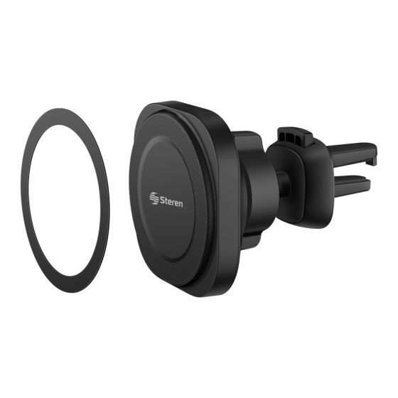 Soporte para celular magnético con pinza para ventilas, compatible con MagSafe*