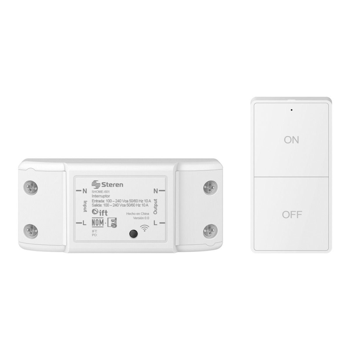 Mini switch inalámbrico RF sencillo