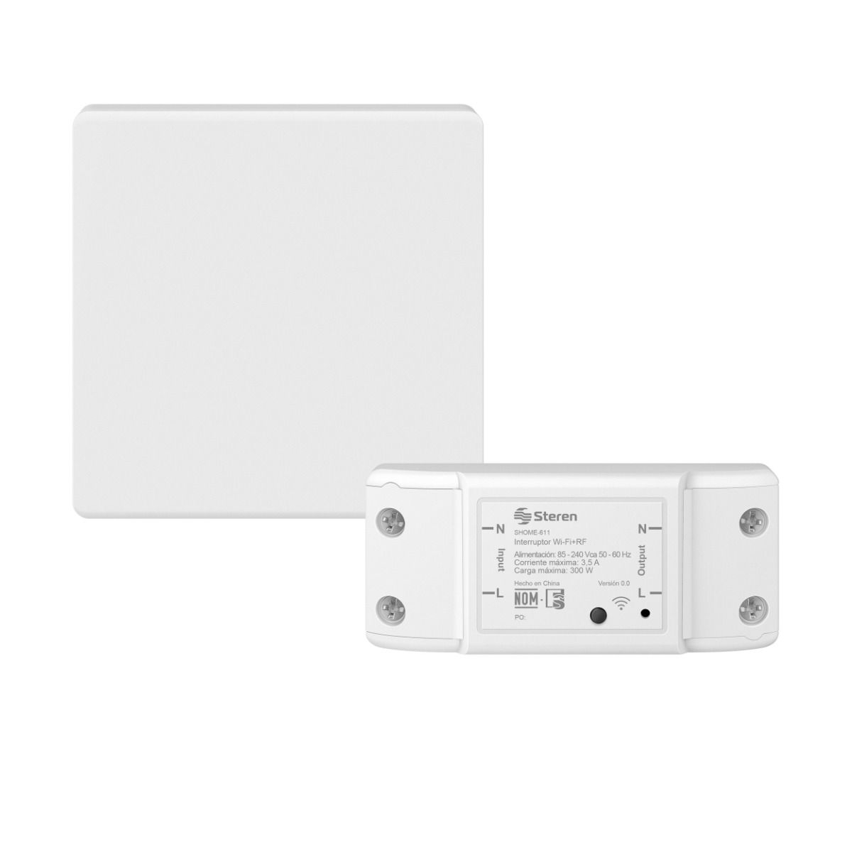 Switch inalámbrico RF cinético sencillo