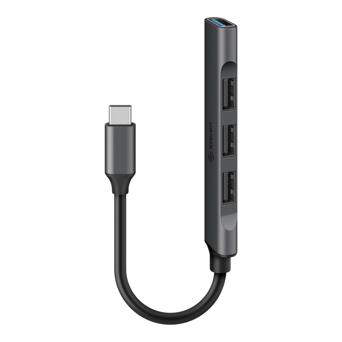 HUB USB C a 3 puertos USB 2.0 / 1 puerto USB 3.0