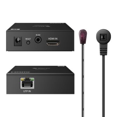 Extensor HDMI 4K y de control remoto, de 120 m por cable Ethernet 
