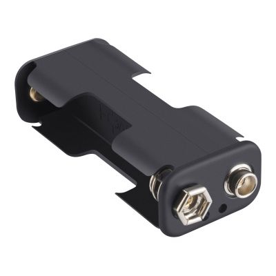Porta baterías para 2 baterías tipo 