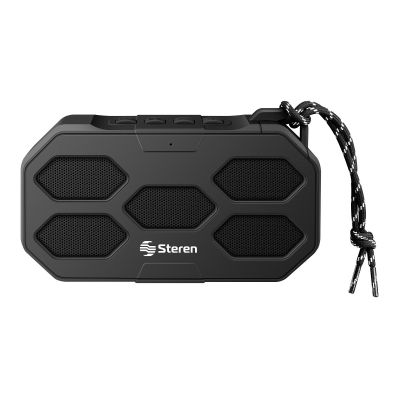 Mini parlante Bluetooth EightEdge con reproductor USB/microSD, AUX 3,5 mm y radio FM