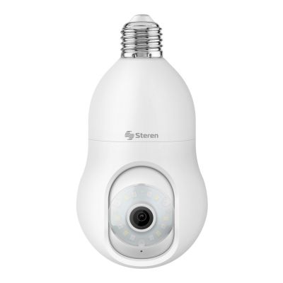 Cámara de seguridad Wi-Fi* 3 Mpx robotizada con seguidor de movimiento para socket