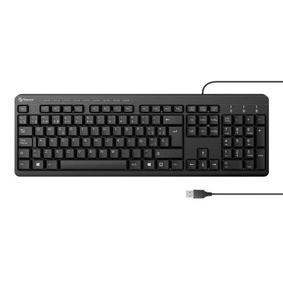 Teclado USB con funciones multimedia