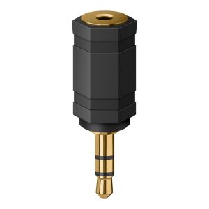 Adaptador elite de conector 3,5 mm a jack 2,5 mm, estéreo