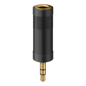 Adaptador elite de conector 3,5 mm a jack 6,3 mm, estéreo
