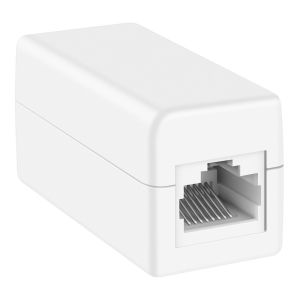 Conector cruzado (crossover) jack a jack RJ45 de 8 toma corrientes CAT 5e, tipo Keystone
