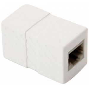 Conector cruzado (crossover) jack a jack RJ45 de 8 toma corrientes CAT 5e, tipo Keystone