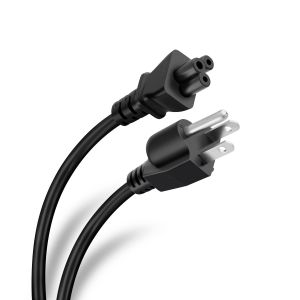 Cable de alimentación (Cable de poder) tipo trébol, de 1.8 m