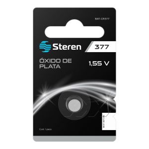 Batería de óxido de plata tipo botón "SR66"