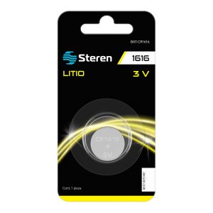 Batería de litio tipo botón "CR-1616"