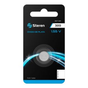 Batería de óxido de plata tipo botón "389"