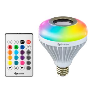 Foco LED RGB decorativo con parlante Bluetooth*, 6,5 W