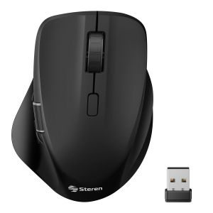 Mouse Bluetooth*/ RF, multidispositivo, ergonómico con batería recargable 800 / 1200 / 1600 DPI