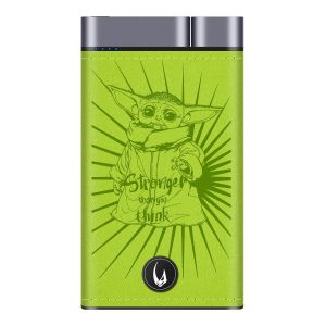 Power Bank de 10,000 mAh con QC y PD 18 W con 2 salidas USB y 1 USB C Star Wars™ modelo Grogu Stronger