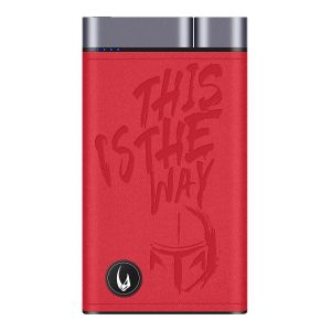 Power Bank de 10,000 mAh con QC y PD 18 W con 2 salidas USB y 1 USB C Star Wars© modelo Mandalorian