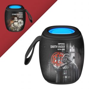 Bocina Bluetooth* con reproductor microSD/SB y radio FM Star Wars™ modelo Vader