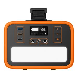 Estación de energía portátil de 92,000 mAh con inversor de corriente de 300 W (110 Vca)