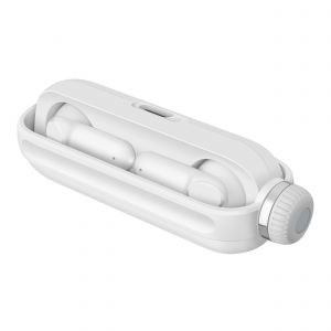 Audífonos Bluetooth* Touch True Wireless con Enviromental Noise Cancelling color blanco