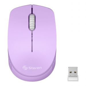 Mouse inalámbrico 1 200 DPI color morado