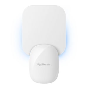 Exterminador con trampa adhesiva para mosquitos, con luz UV y lámpara LED de noche de luz cálida