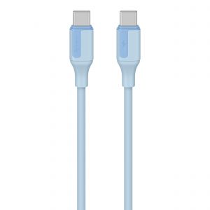Cable USB C de 1 m 65 W, color azul