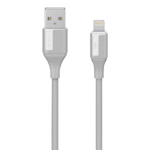 Cable USB a Lightning de 2 m 30 W, color gris
