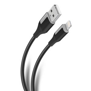 Cable USB a Lightning de 1 m 30 W, color negro