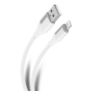 Cable USB a Lightning de 1 m 30 W, color blanco