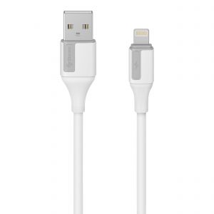 Cable USB a Lightning de 1 m 30 W, color blanco