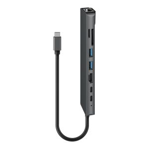 Estación de conexión USB‑C 8 en 1