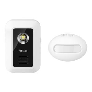 Alarma inalámbrica con sensor de movimiento y campana