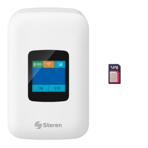 Módem / Router Wi-Fi 6* / MiFi* portátil 4G con SIM incluida
